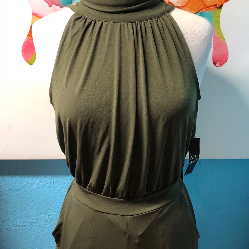New York & Company Forest Green Dress